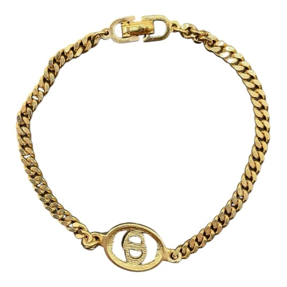 Christian Dior CD Gold Bracelet Small - Picture 2 of 8